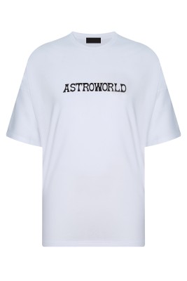 Beyaz Astronot Baskılı Oversize Tişört 2YXE2-45991-01 - 3