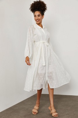 Beyaz Elbise 1YXK6-45259-01 - 3