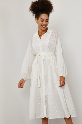 Beyaz Elbise 1YXK6-45259-01 - 6