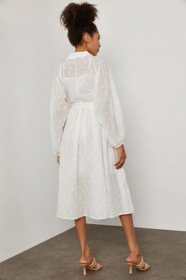 Beyaz Elbise 1YXK6-45259-01 - 8
