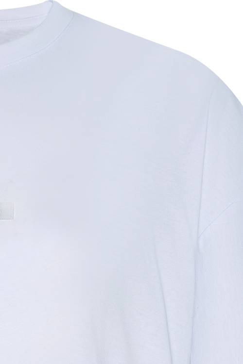 Beyaz Essentials Aksesuarlı Oversize Tişört 2YXE2-45973-01 - 2