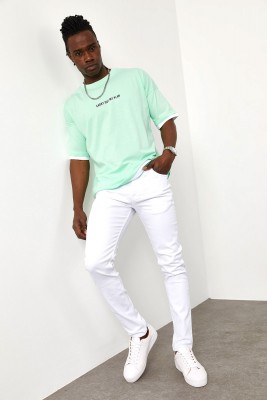 Beyaz Slim Fit Jeans 1YXE5-44986-01 - 1