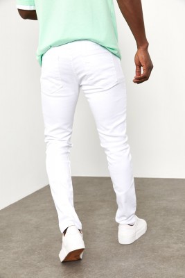 Beyaz Slim Fit Jeans 1YXE5-44986-01 - 8