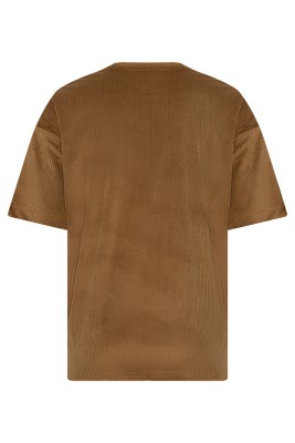 Camel Freedom Nakışlı Fitilli Oversize Tişört 2YXE2-45986-30 - 3
