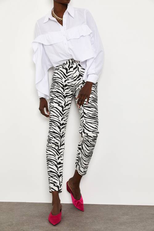 Zebra Desenli Pantolon 1YXK5-44900-87 - 3