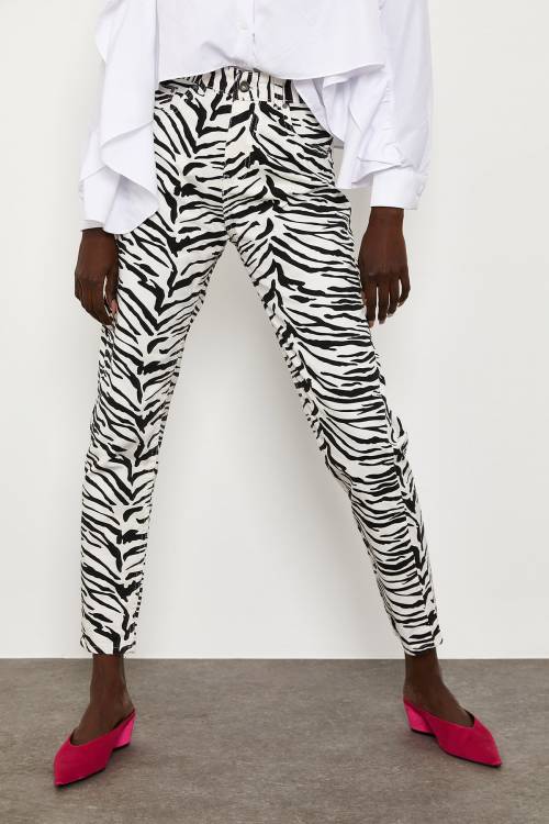 Zebra Desenli Pantolon 1YXK5-44900-87 - 7