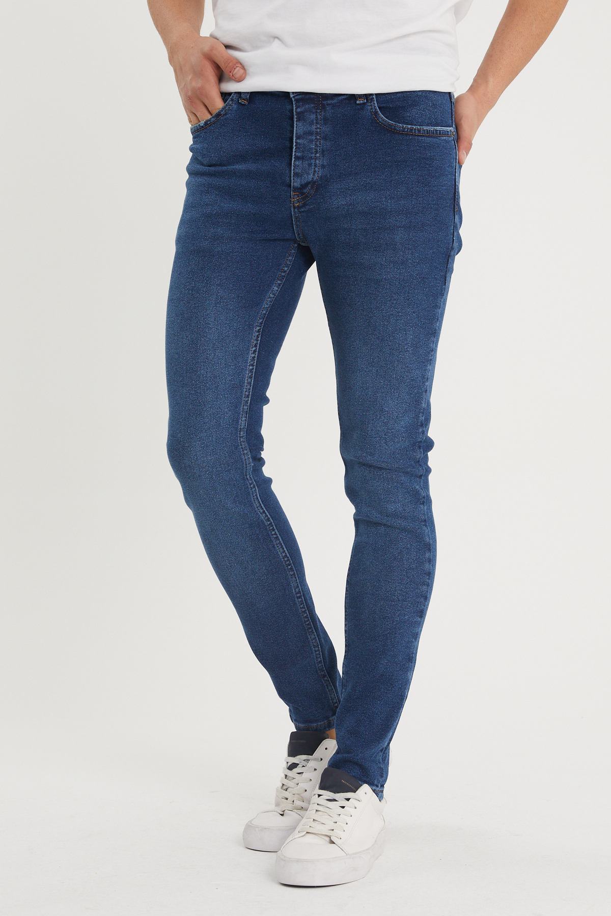 Lacivert Slim Fit Jean Pantolon 1KXE5-44351-14 - 1