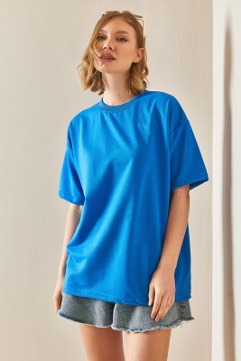 Mavi Oversize Basic Tişört 3YXK1-47087-12 