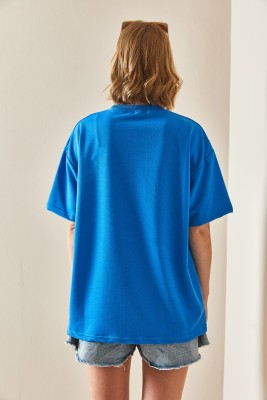 Mavi Oversize Basic Tişört 3YXK1-47087-12 - 6