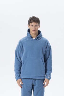 Mavi Oversize Kapüşonlu Polar Sweatshirt 2KXE8-45511-12 - 1
