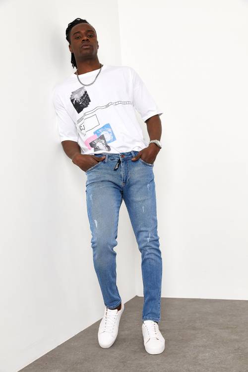 Mavi Slim Fit Jeans 1YXE5-44989-12 - 3