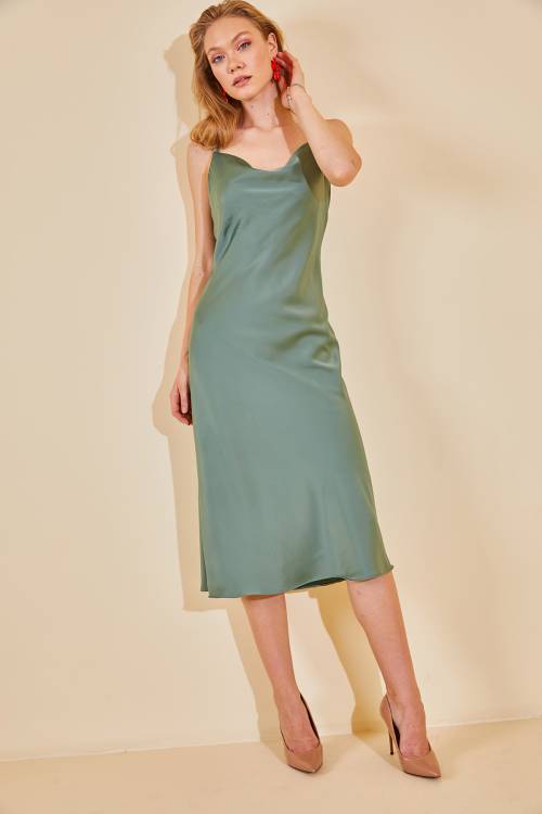 Mint İp Askılı Elbise 1YXK2-45281-58 - 7