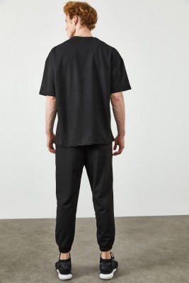 Siyah İkili Tshirt Takım 2KXE8-45344-02 - 8