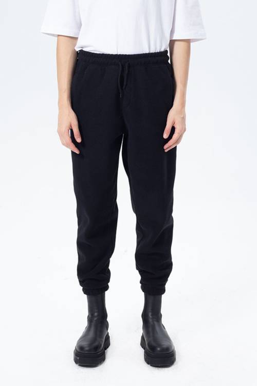 Siyah Jogger Polar Pantolon 2KXE8-45513-02 - 1