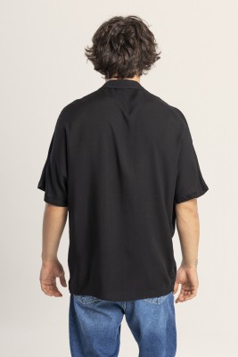 Siyah Oversize Gömlek 1KXE2-44813-02 - 2