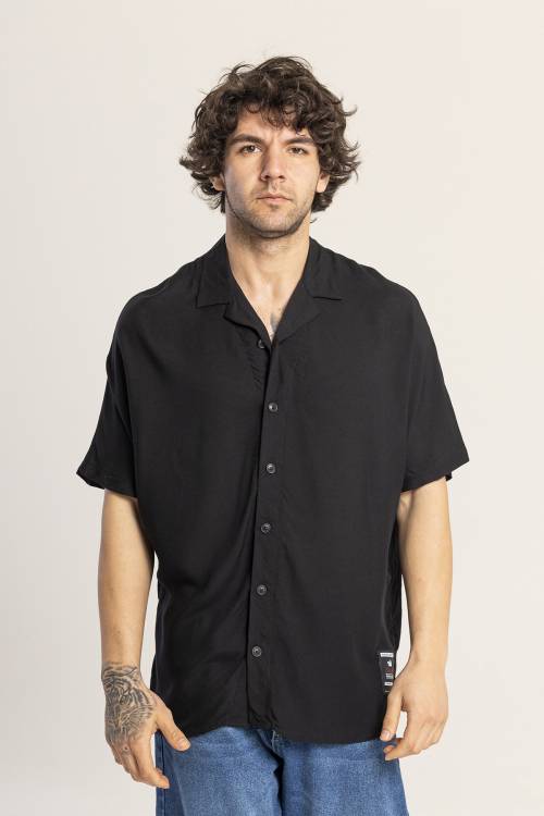 Siyah Oversize Gömlek 1KXE2-44813-02 - 3